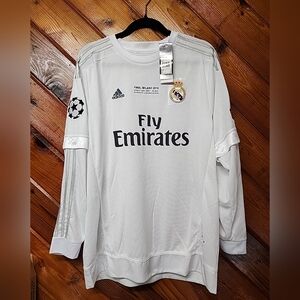Ronaldo #7 Long Sleeve White Real Madrid 25/26 Home Jersey
